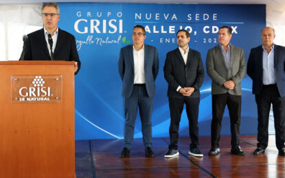 Calidad, sustentabilidad e innovación: Grupo Grisi inaugura planta con inversión superior a 200 mdp