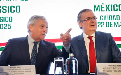 México e Italia refuerzan lazos económicos y de seguridad: apuntan a duplicar inversiones y cooperar contra el crimen organizado