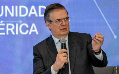 México pedirá a EE.UU. quedar fuera del alza arancelaria a acero y aluminio: Ebrard