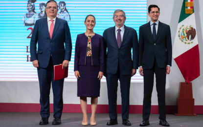 México consigue prórroga de aranceles sin concesiones, dice Ebrard y resalta posición privilegiada