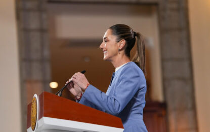 México preserva ventajas del T-MEC pese a aranceles globales; Sheinbaum acusa a oposición de querer “que le vaya mal al país”