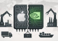 Apple vs Nvidia: los activos que lideran  la era de los aranceles, la IA y la relocalización