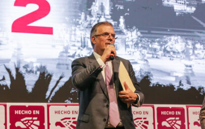 Ebrard advierte riesgos para 450 mil empleos por aranceles y defiende revisión al programa IMMEX