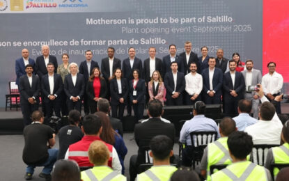 Motherson SAS expande su presencia en México con nueva planta en Coahuila