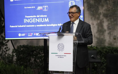 México, socio clave de Italia: concentra 45% de las exportaciones italianas de maquinaria en América Latina