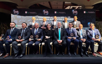 INA otorga el Premio Nacional de la Industria Automotriz 2025 a líderes y empresas que transforman la movilidad