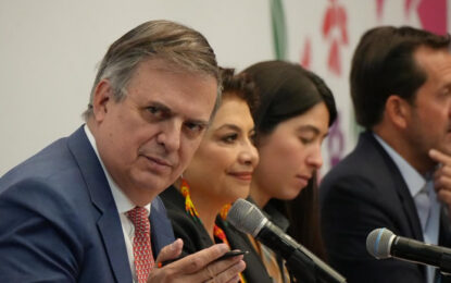 Ebrard llama a “perfeccionar” el T-MEC y destaca el nuevo peso internacional de México