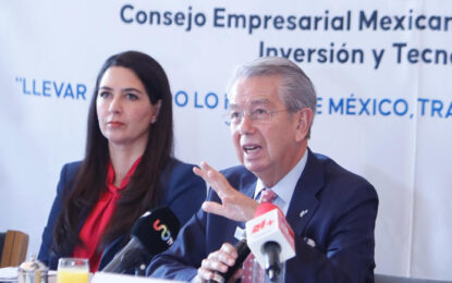 COMCE: “México sigue creciendo, incluso cuando la economía global pisa el freno”