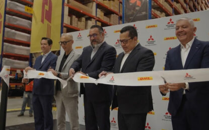 Mitsubishi refuerza logística con expansión de almacén junto a DHL