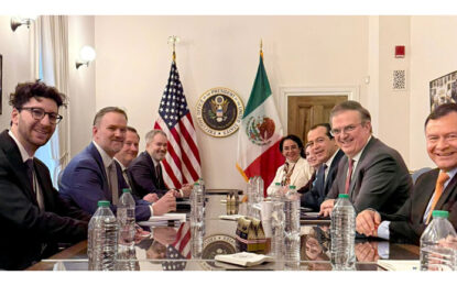 México y Estados Unidos inician ruta técnica hacia la revisión del T-MEC