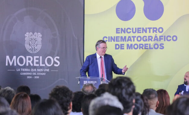 Morelos apuesta por la industria cinematográfica como motor económico: Ebrard destaca impulso federal y estatal