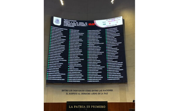 Reducen jornada a 40 horas… pero se mantiene semana de seis días laborales