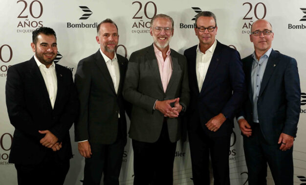 Bombardier fortalece 20 años de manufactura aeroespacial en Querétaro