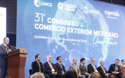COMCE anuncia que Nuevo León será sede del 32° Congreso de Comercio Exterior Mexicano