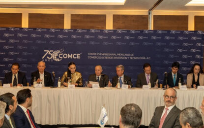 Ratifican a Sergio E. Contreras Pérez como presidente del COMCE