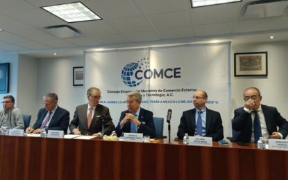 La revisión del T-MEC no debe dar a Trump un “cheque en blanco”: COMCE