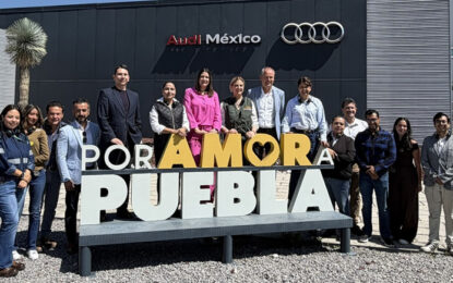 Audi México presenta sus iniciativas de eficiencia y cuidado ambiental al gobierno de Puebla