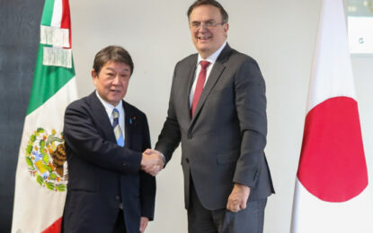 México y Japón ven oportunidades de cooperación en energía e inteligencia artificial