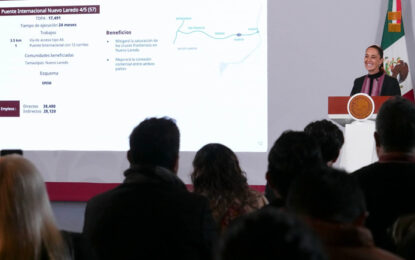 El Programa de Infraestructura Carretera tiene un avance de 15%