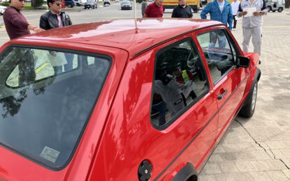 Volkswagen reúne a las cuatro generaciones de Golf producidas en Puebla