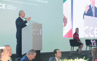La atracción de inversiones requiere certeza, seguridad, energía y agua: CCE